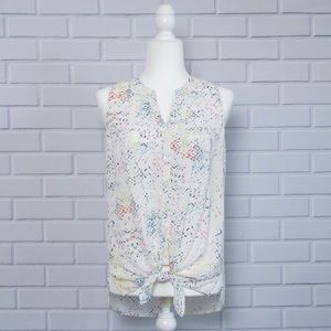 MAURICES | Confetti Tie-Front Tank Top